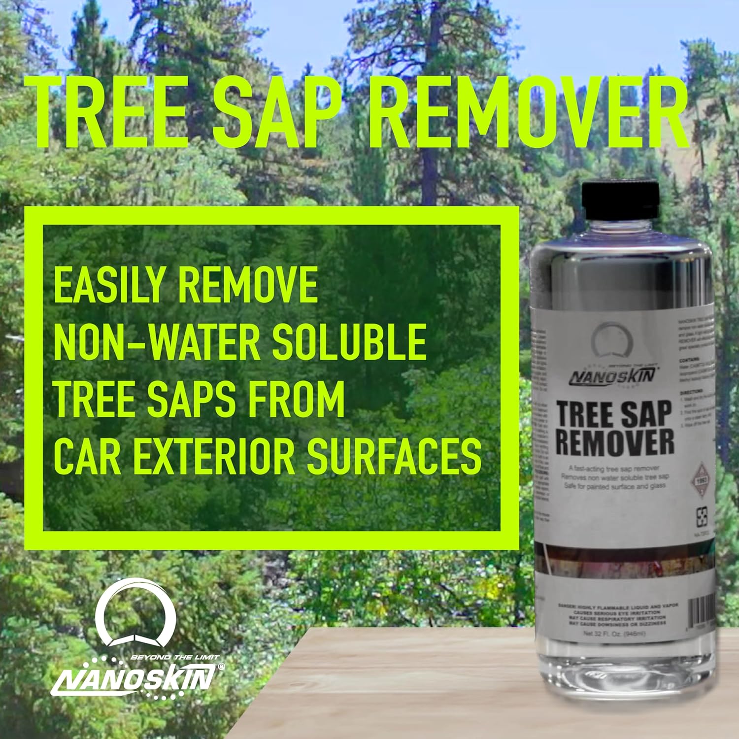 Nanoskin TREE SAP REMOVER - 32 fl. oz, 1 Pack - 32 oz